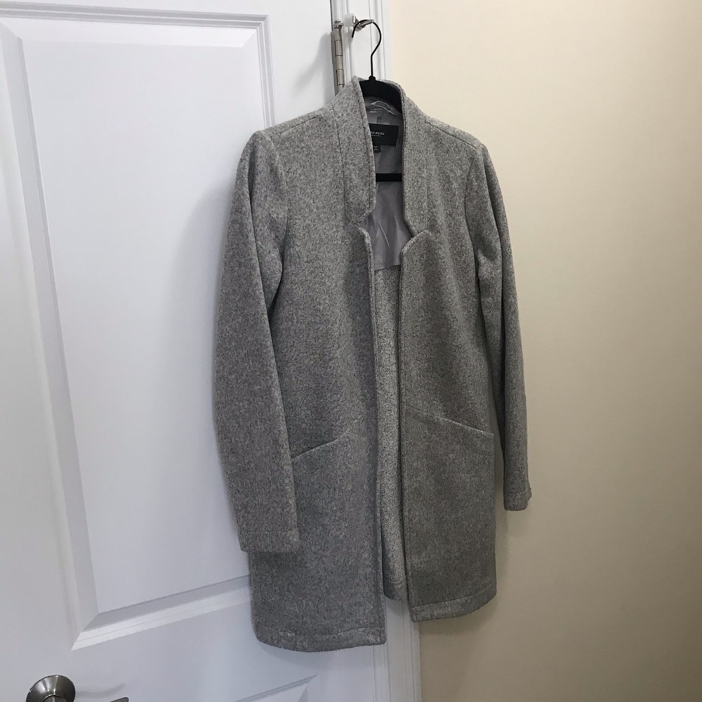 Vero Moda Long Gray Shell Jacket